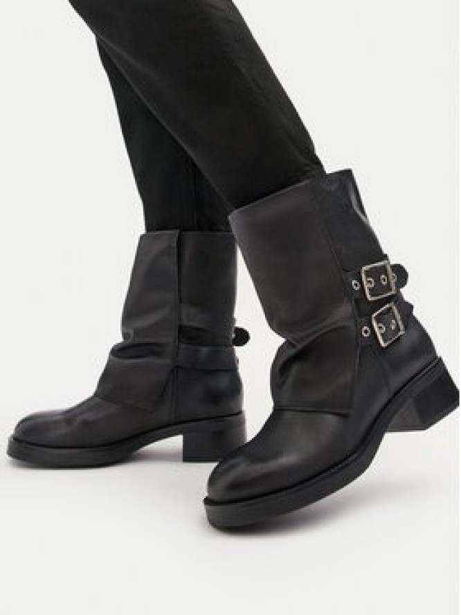 Steve Madden Botki Bonfire SM11003415 Czarny