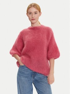 Dixie Sweter M277Y101A Różowy Relaxed Fit