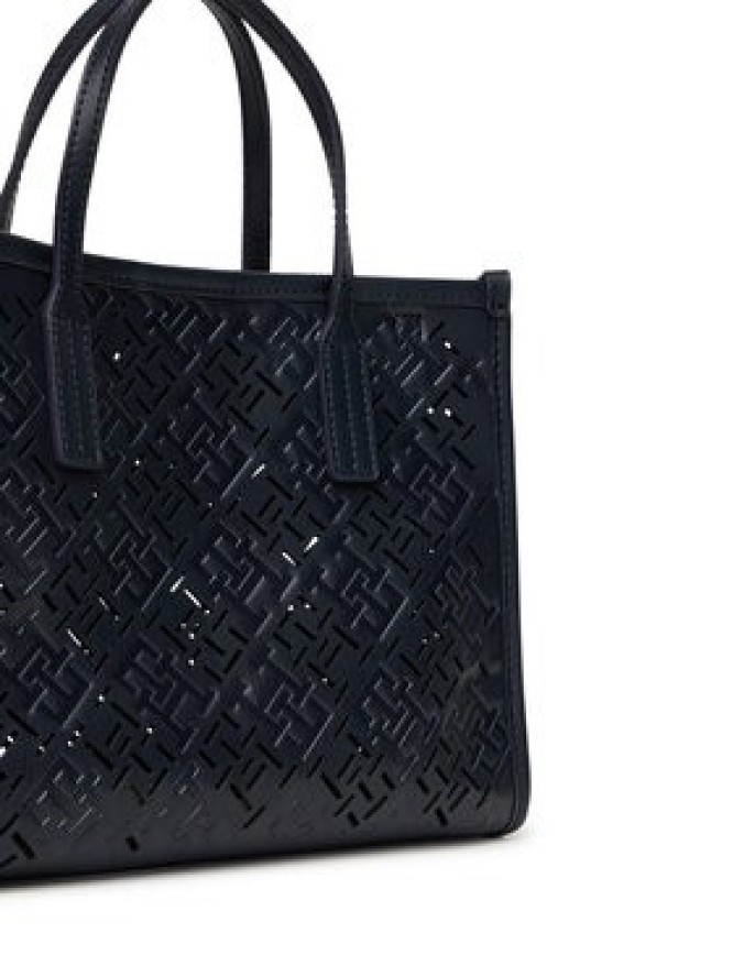 Tommy Hilfiger Torebka Th City Mini AW0AW17500 Granatowy
