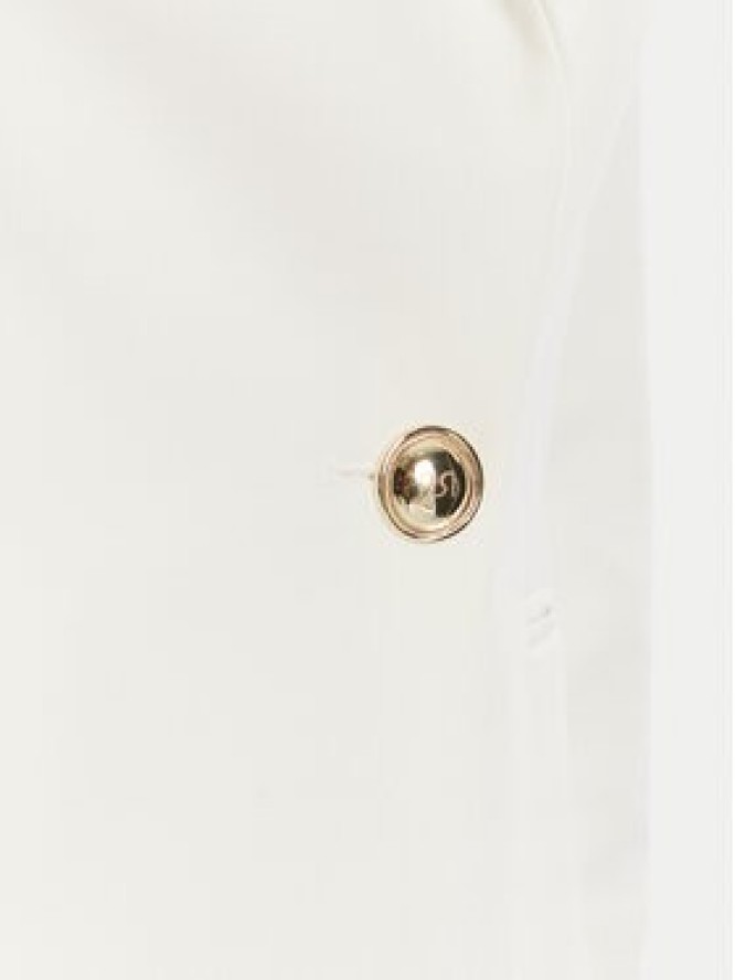 Rinascimento Marynarka CFC0126224003 Biały Regular Fit