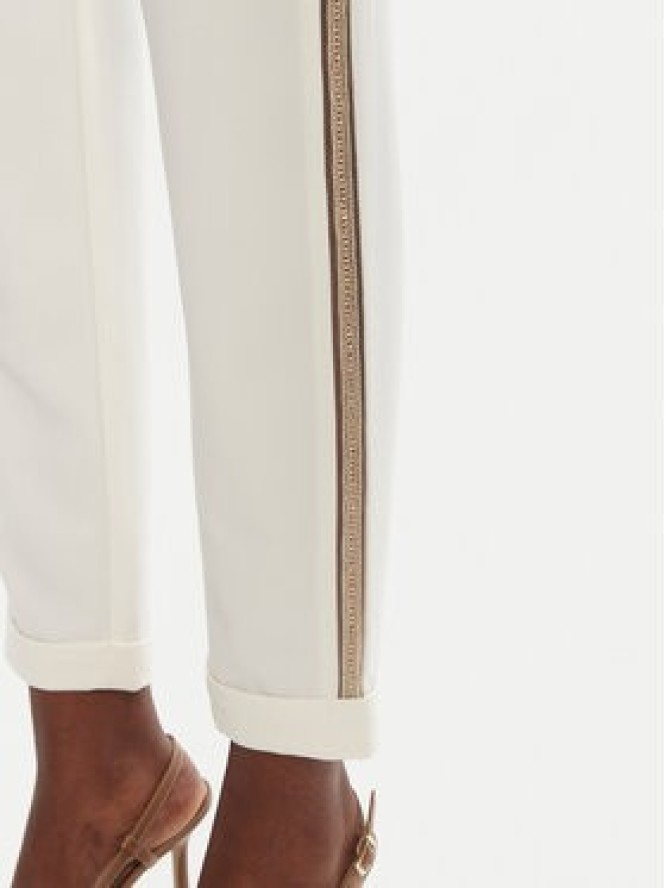 Liu Jo Sport Spodnie materiałowe TA5140 TS423 Biały Regular Fit