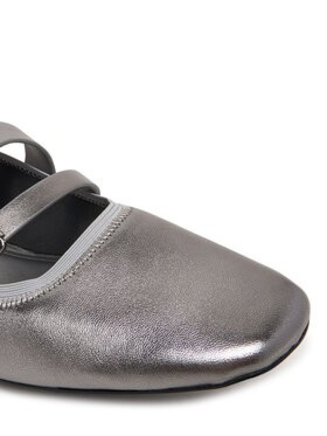 DKNY Baleriny Dade K1511477 Srebrny