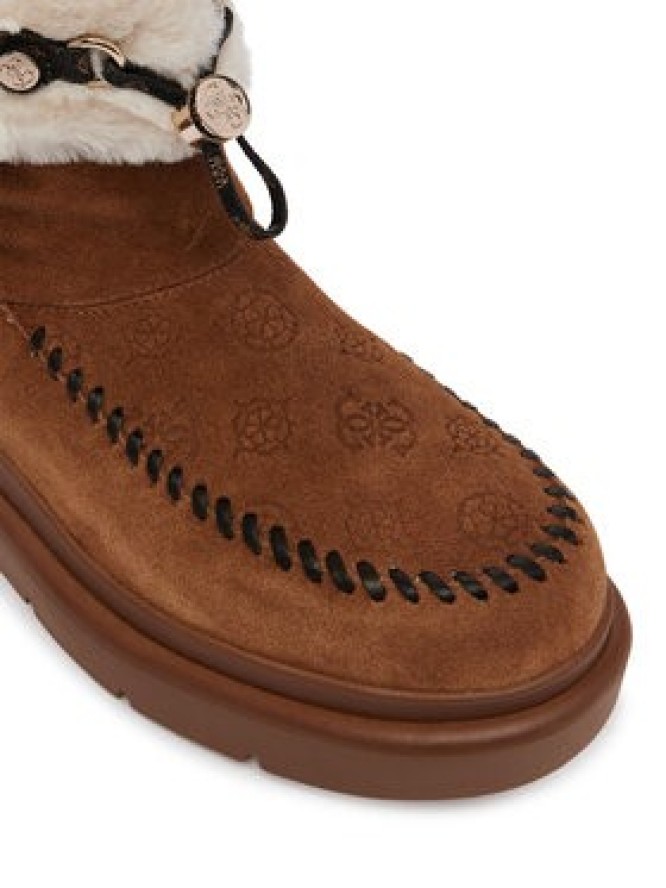 Guess Śniegowce FLFKEN LEA10 Brązowy jasny