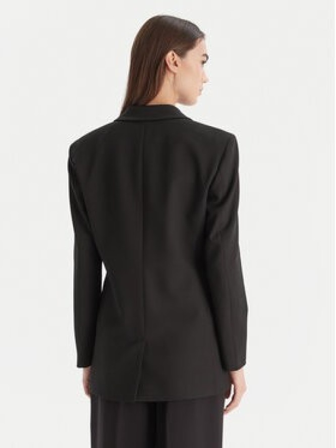 HUGO Marynarka Amelora 50547694 Czarny Oversize