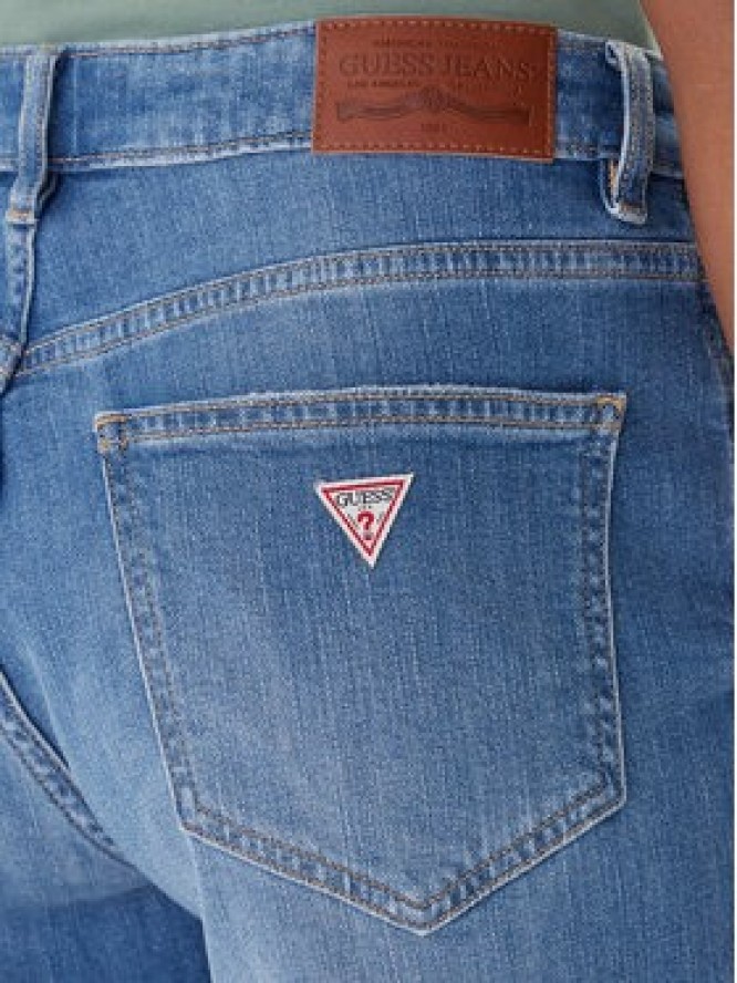 Guess Jeans Jeansy W5YA0I D0022 Niebieski Boyfriend Fit
