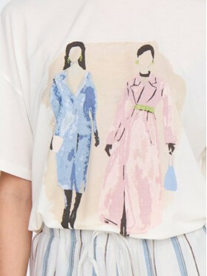 ONLY T-Shirt Melina 15342876 Biały Regular Fit