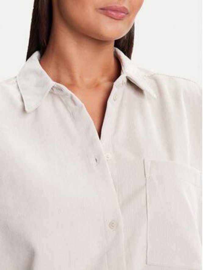 Vero Moda Koszula Sanne 10317194 Beżowy Oversize