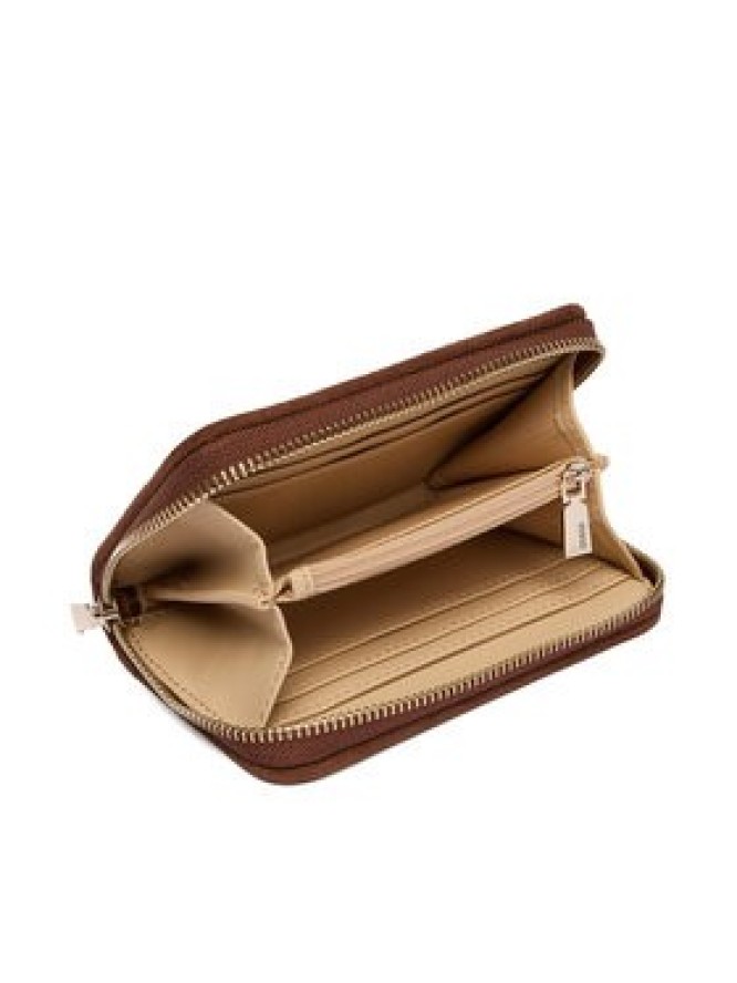 Guess Portfel Samantha Slg SWJG23 13140 Brązowy jasny