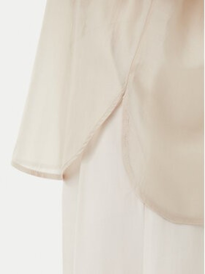 ViCOLO Bluzka TD0342 Beżowy Relaxed Fit