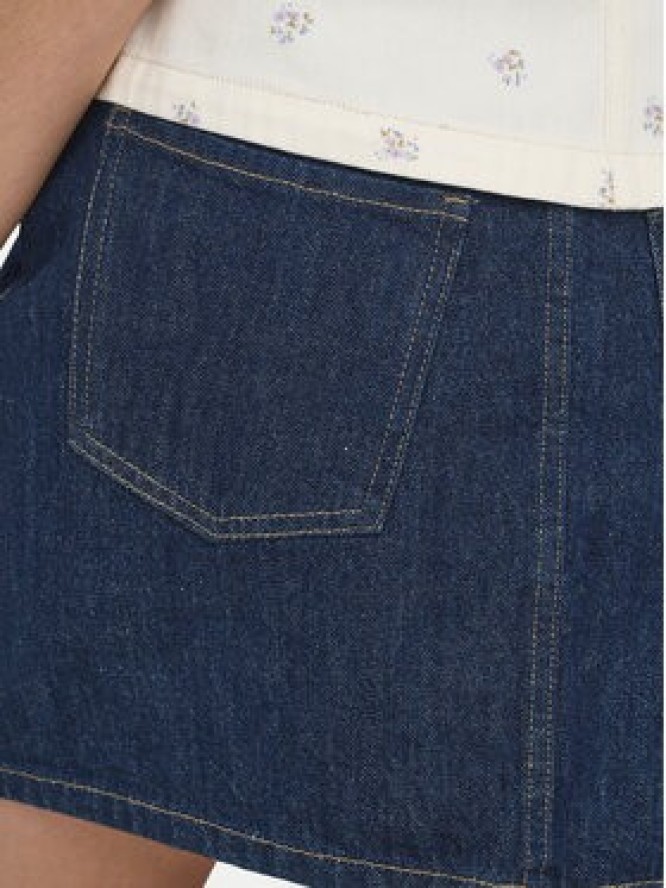 ONLY Spódnica jeansowa Stella 15339630 Granatowy Regular Fit