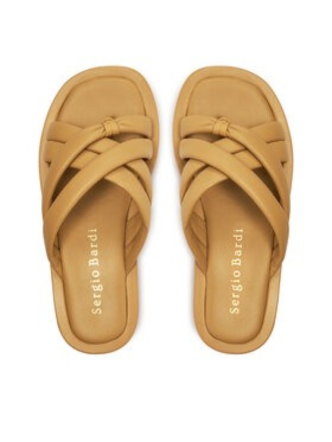 Sergio Bardi Japonki DELL-CHV-AC-01SB Brązowy