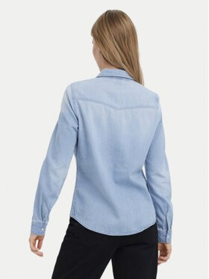 Vero Moda Koszula jeansowa Maria 10277523 Błękitny Slim Fit