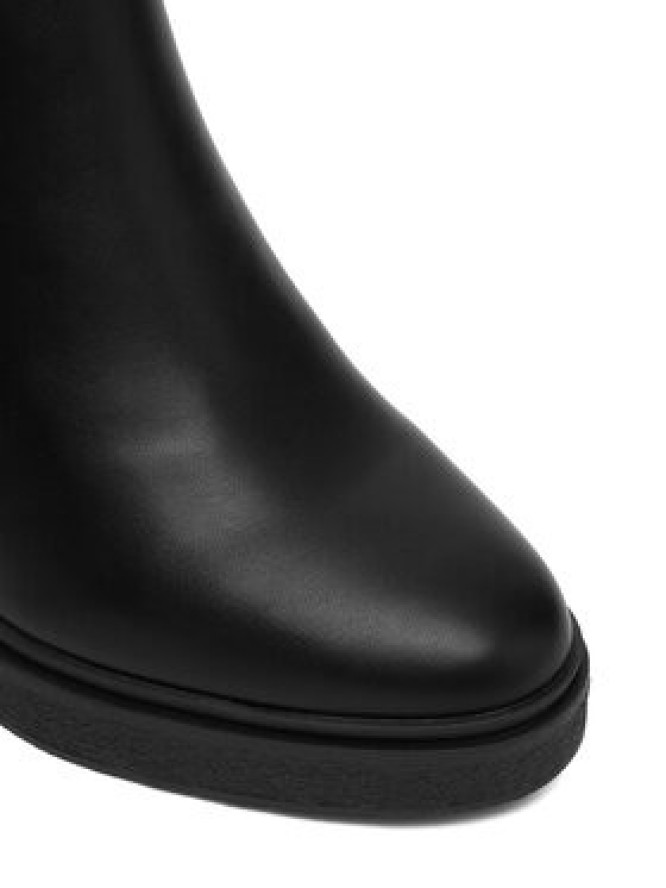 DKNY Botki Tarquin Platform B K4554905 Czarny