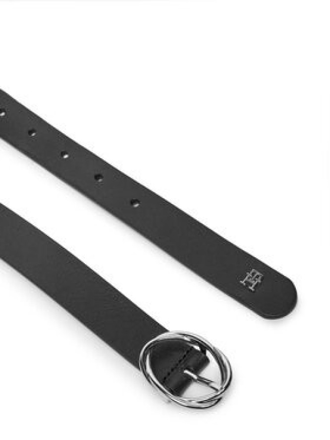 Tommy Hilfiger Pasek Damski Th Chic 2.5 Sv AW0AW17931 Czarny