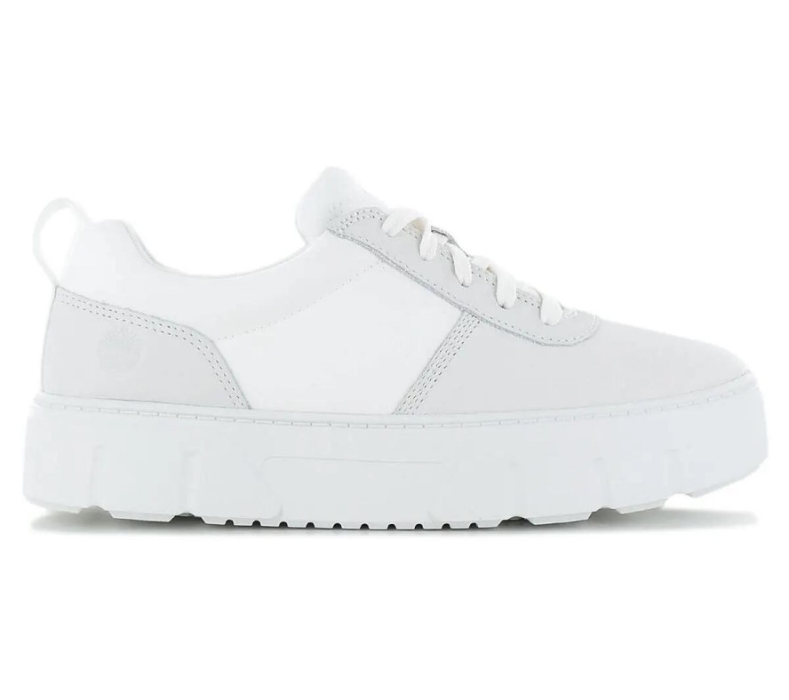 Damskie - Timberland Laurel Court Low Lace Sneaker - Tb0a2pph-Em2 - Biały