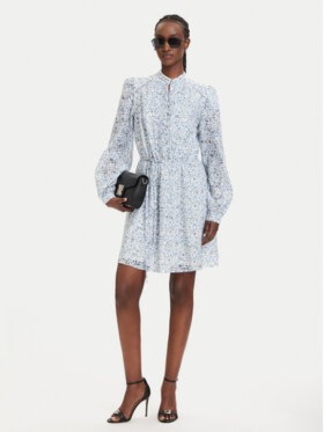 Guess Sukienka koktajlowa W5GK07 WH4K2 Kolorowy Regular Fit