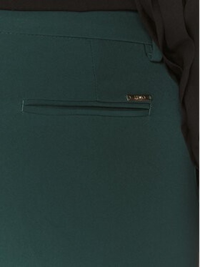 Liu Jo Spodnie materiałowe MF3229 T7896 Zielony Regular Fit