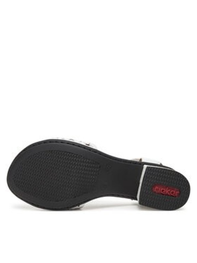 Rieker Sandały 64677-80 Biały