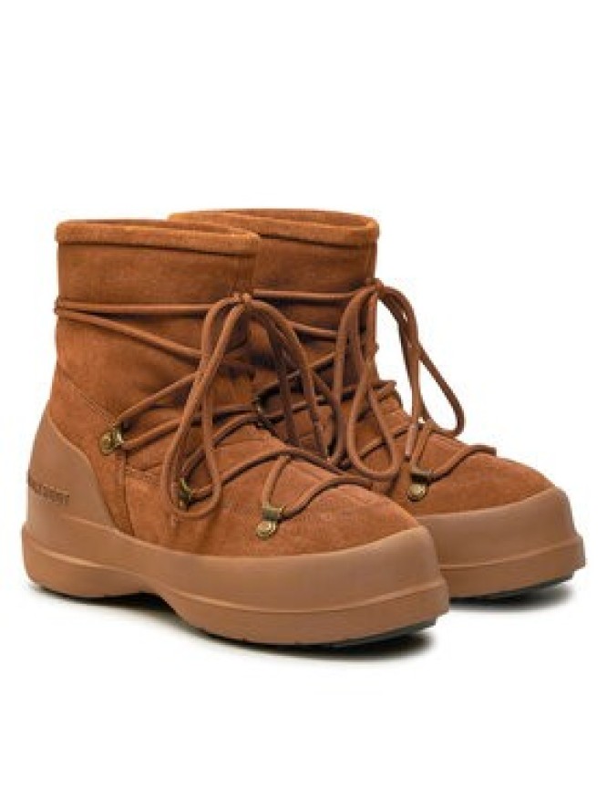 Moon Boot Śniegowce Luna Boot Suede 80D2480030 Brązowy