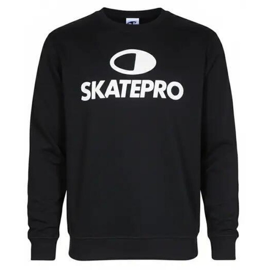 Odzież Bluza sportowa unisex SkatePro Crew Neck - S - Czarny