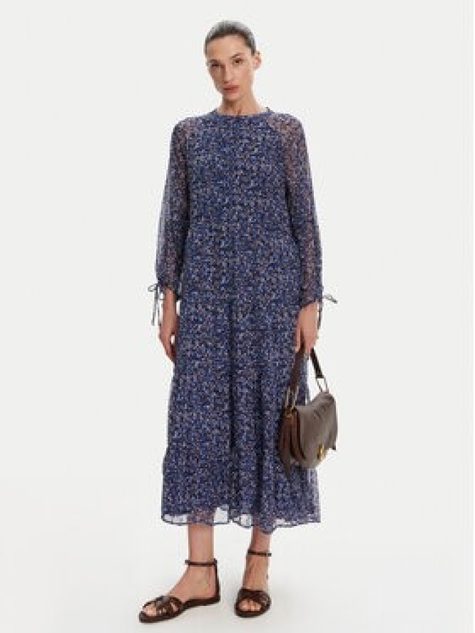 Pepe Jeans Sukienka codzienna Ariana PL953631 Niebieski Regular Fit