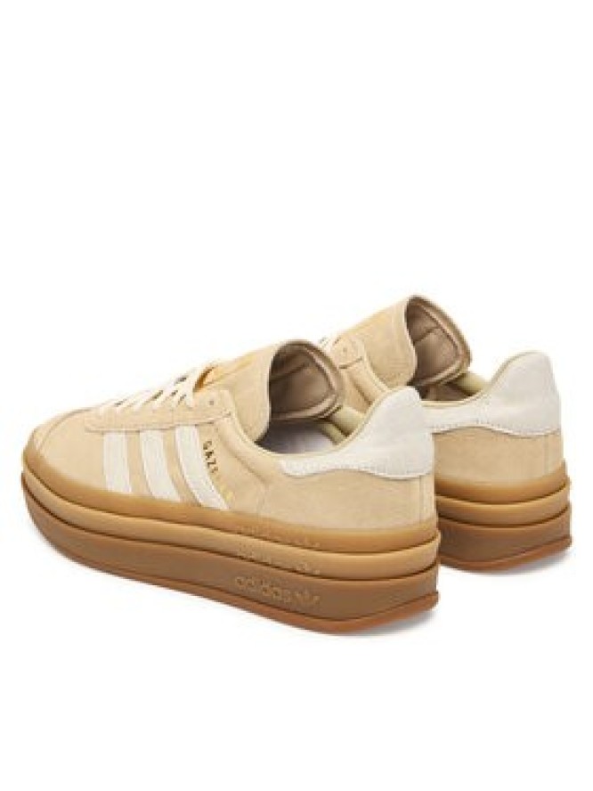 adidas Sneakersy Gazelle Bold IH4201 Beżowy