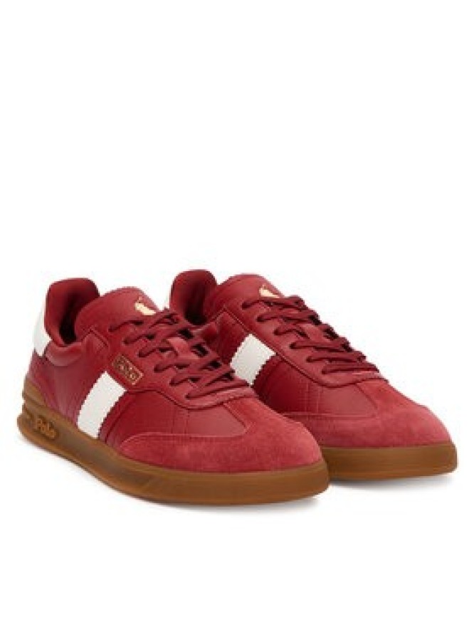 Polo Ralph Lauren Sneakersy Aera 804956688005 Czerwony