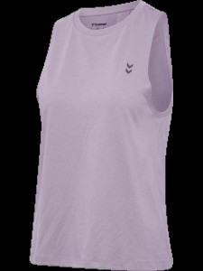 hummel top bez rękawów hmlSOFT OPEN BACK W TOP z bawełny organicznej i