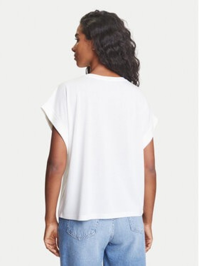 Emporio Armani T-Shirt EW000616 AF12187 U1131 Biały Loose Fit