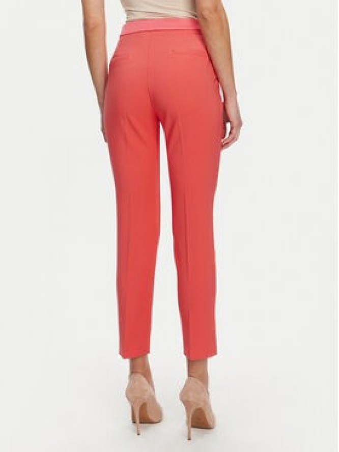 Artigli Spodnie materiałowe ACPA000774 Koralowy Regular Fit