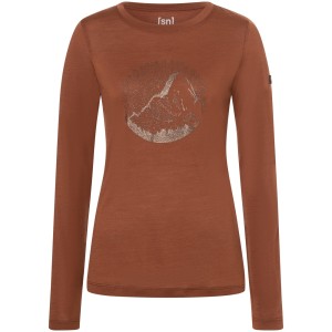 Koszulka z długim rękawem damska SUPER.NATURAL W Mountain Mandala Tree