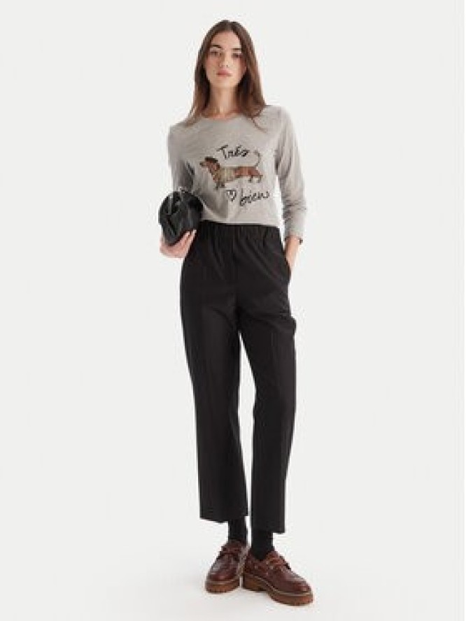 Weekend Max Mara Bluzka Renoir 2525946032 Szary Regular Fit