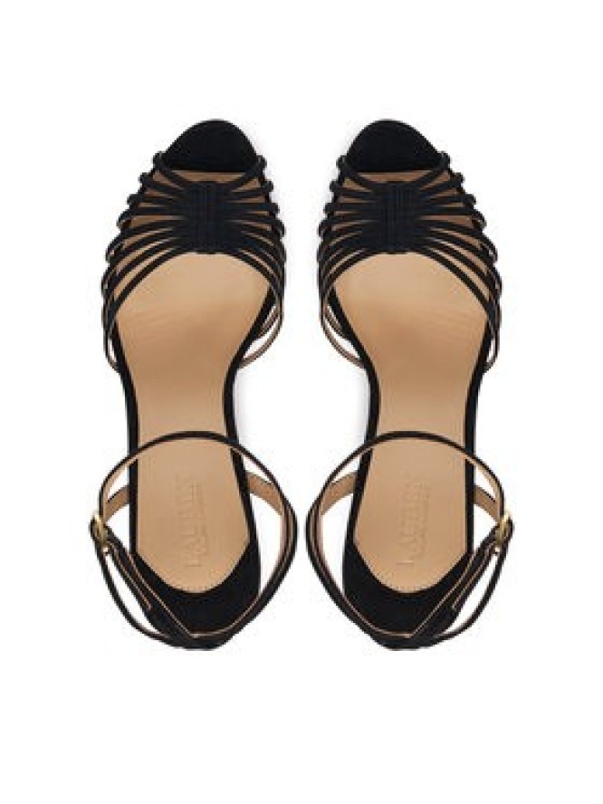 LAUREN RALPH LAUREN Sandały 802P15738001 Czarny
