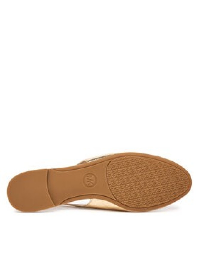 MICHAEL Michael Kors Baleriny Piper Sling 40S6PIFP1M Złoty