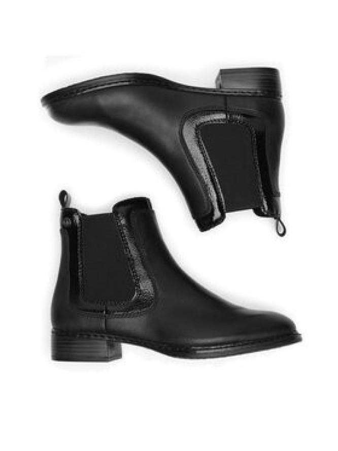 Rieker Sztyblety 73457-00 Czarny