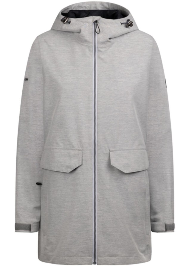 Trespass Crystals - Female Rainwear Jacket Platinum Marl