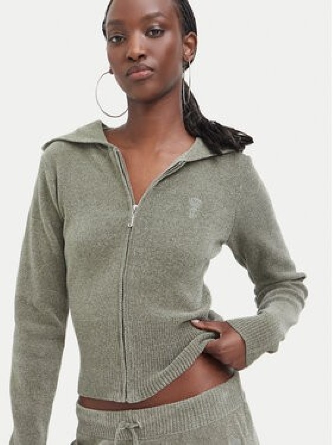 Juicy Couture Bluza JCWEB005 Khaki Regular Fit