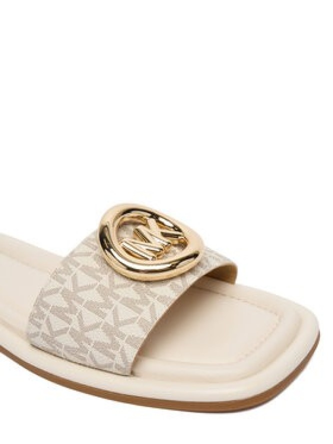 MICHAEL Michael Kors Klapki Milan 40F5MLFS1B Écru