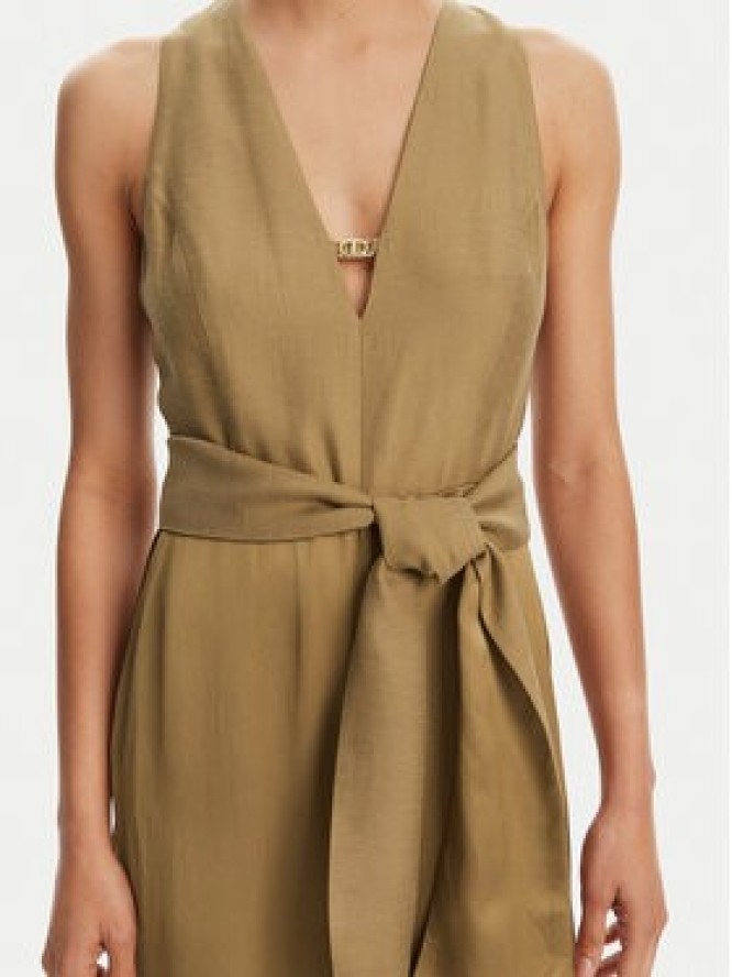 TWINSET Kombinezon 251TT2272 Beżowy Regular Fit