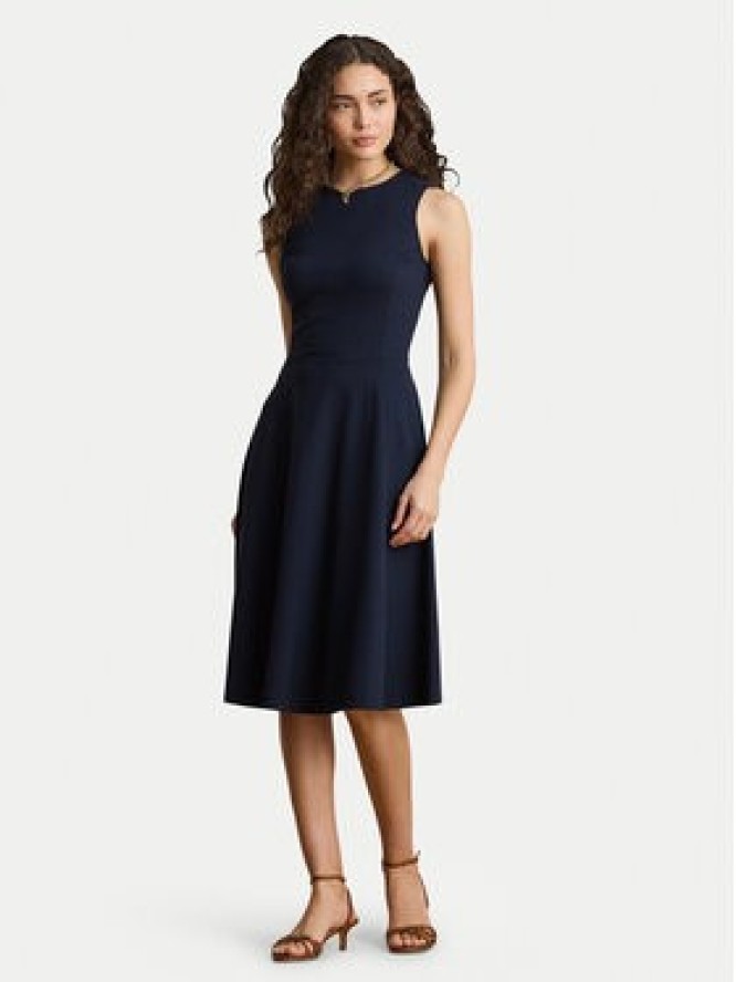 LAUREN RALPH LAUREN Sukienka koktajlowa 200980935004 Granatowy Regular Fit