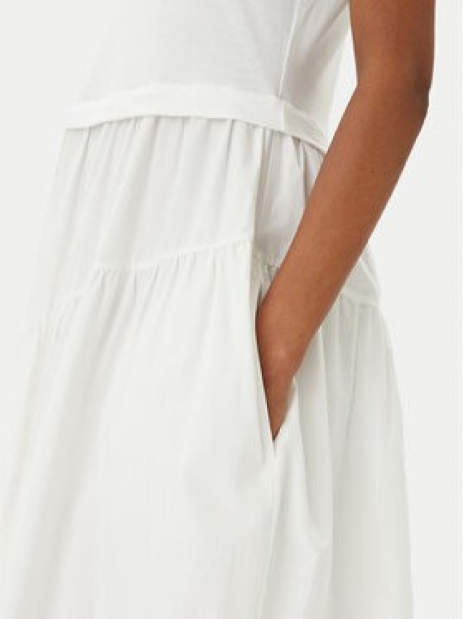 BOSS Sukienka codzienna C_Enesi_2 50536742 Biały Regular Fit