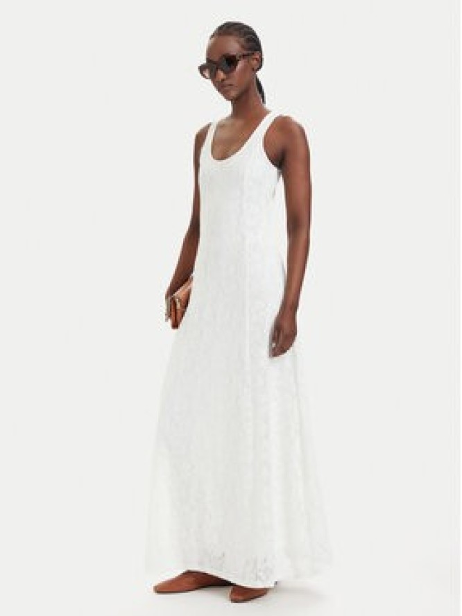 Vero Moda Sukienka koktajlowa Salina 10356493 Biały Regular Fit