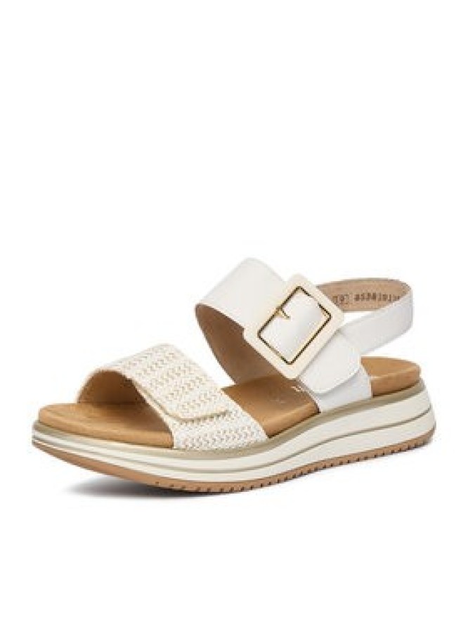 Remonte Sandały CEO-D1J53-81 Biały