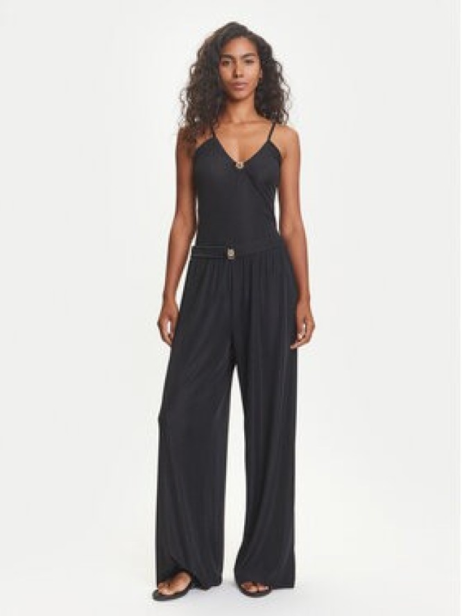 Emporio Armani Top EW001292 AF12206 FC043 Czarny Slim Fit