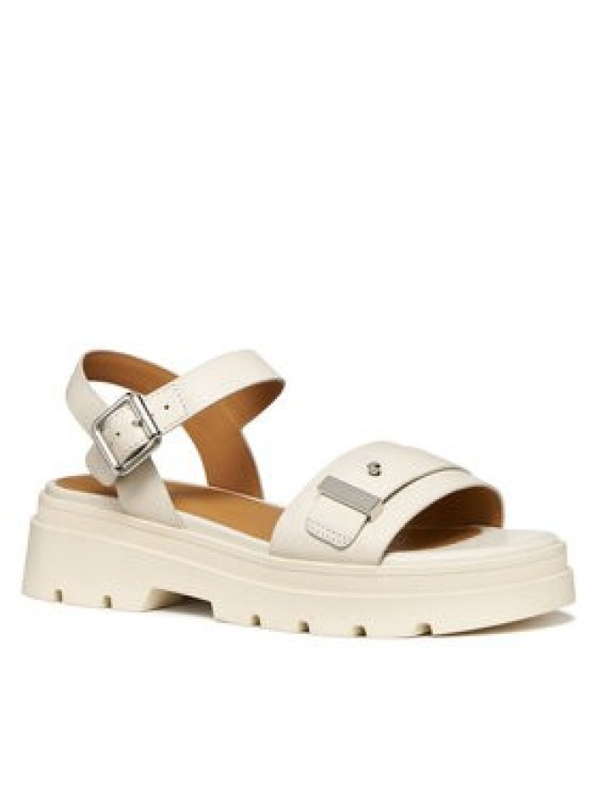 Geox Sandały D670NB-00043 Kremowy