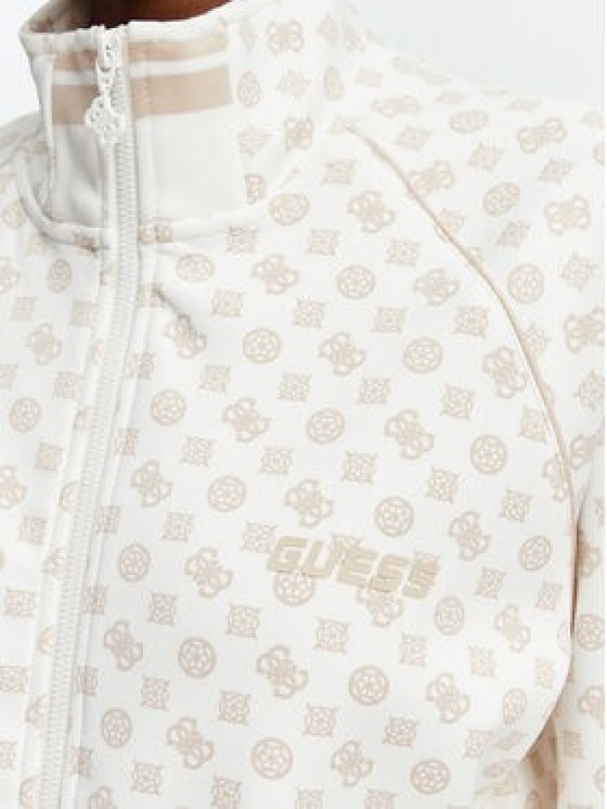 Guess Bluza V5YQ03 KB212 Kremowy Regular Fit