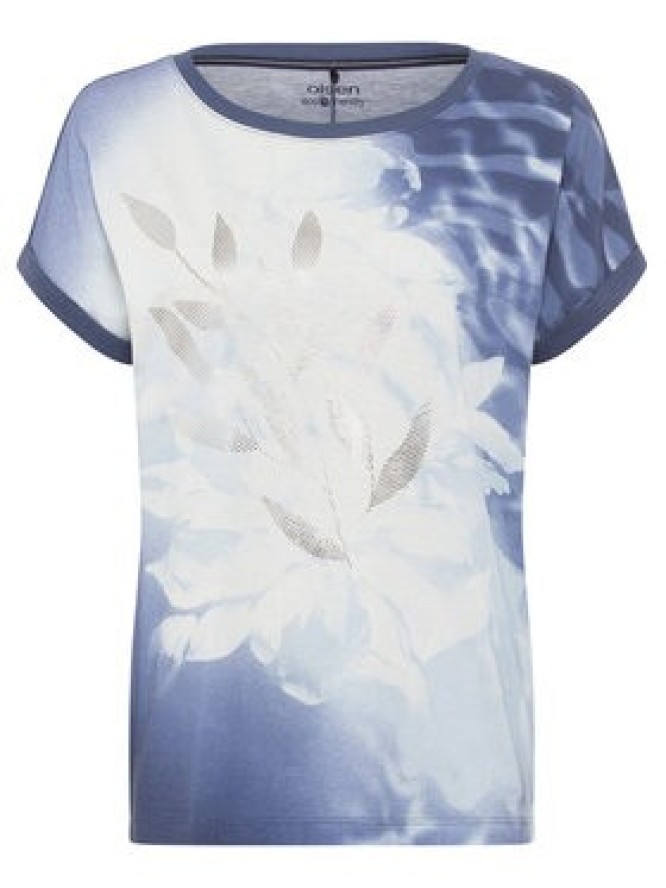 Olsen T-Shirt 11105088 Granatowy Regular Fit