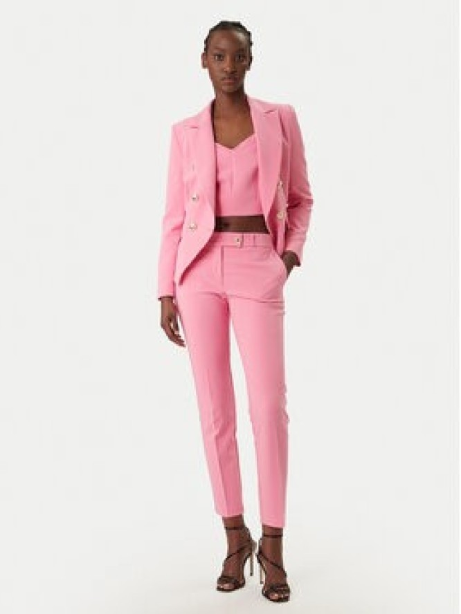 Rinascimento Top CFC0127891003 Różowy Slim Fit