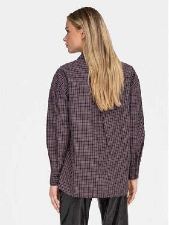 ONLY Koszula Fenna 15375372 Fioletowy Oversize