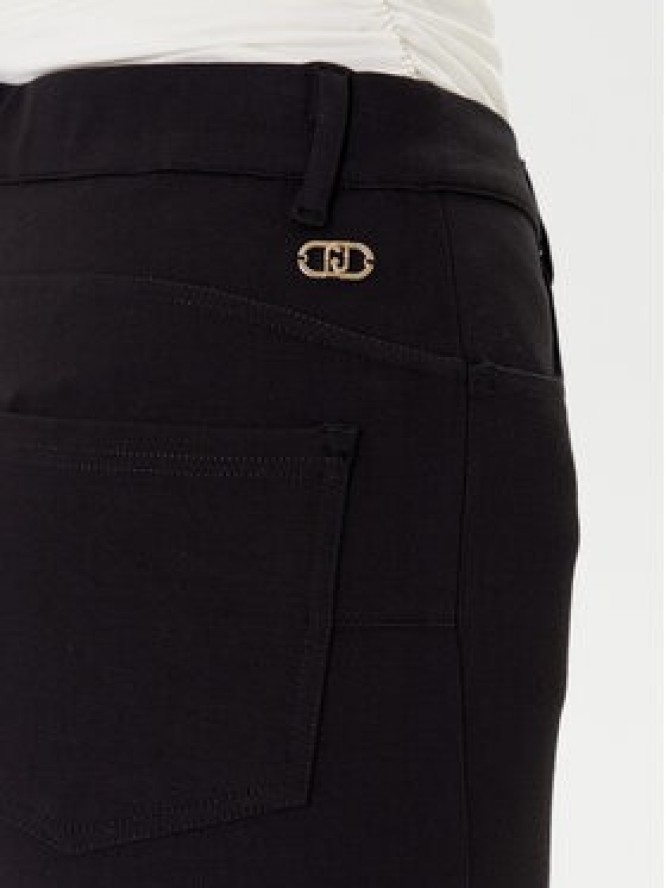 Liu Jo Spodnie materiałowe TF5129 JS182 Czarny Slim Fit